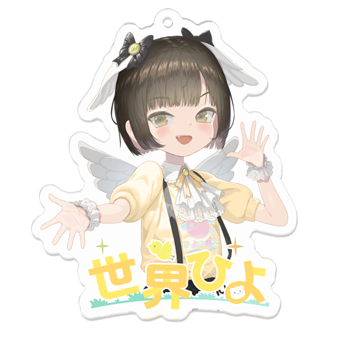 アクリルキーホルダー - 70 x 70 (mm)