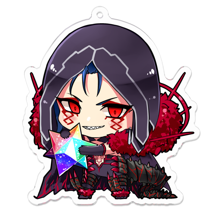 アクリルキーホルダー - 70 x 70 (mm)