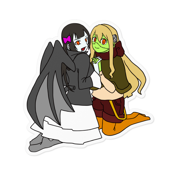 ステッカー - 100 x 100 (mm)