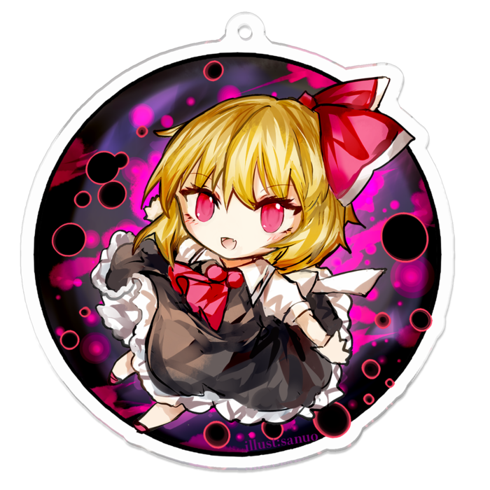 アクリルキーホルダー - 70 x 70 (mm)