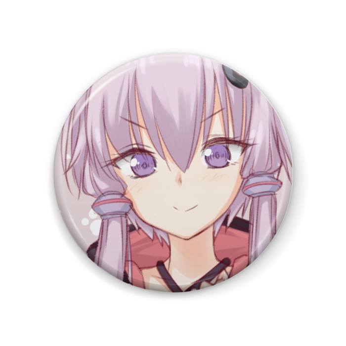 缶バッジ ドヤ顔ゆかりさん缶バッチ 東京センカ Booth