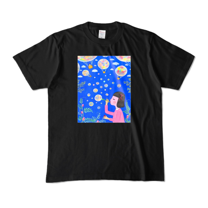 カラーTシャツ - M - ブラック (濃色)