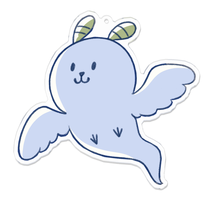 アクリルキーホルダー - 100 x 100 (mm)