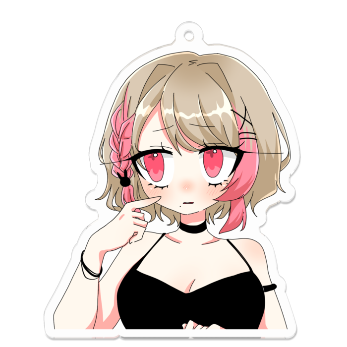 アクリルキーホルダー - 70 x 70 (mm)