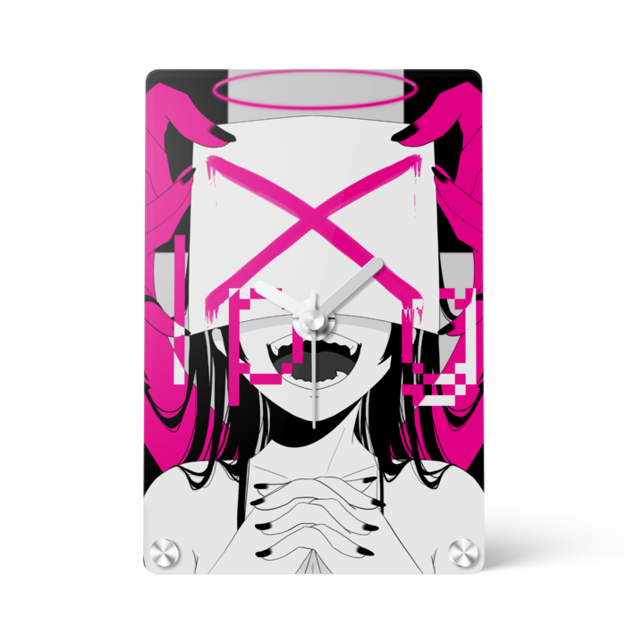 アクリル時計 - 100x148mm