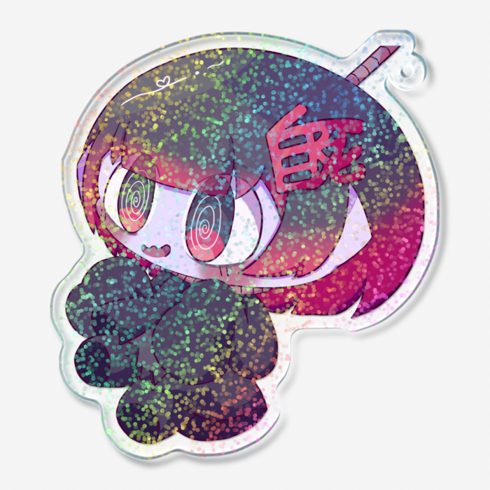 自死 ホログラムアクリルキーホルダー - 70 × 70mm(5)