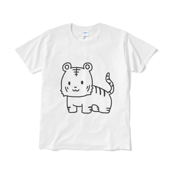 びゃっこTシャツ（短納期） - L - ホワイト