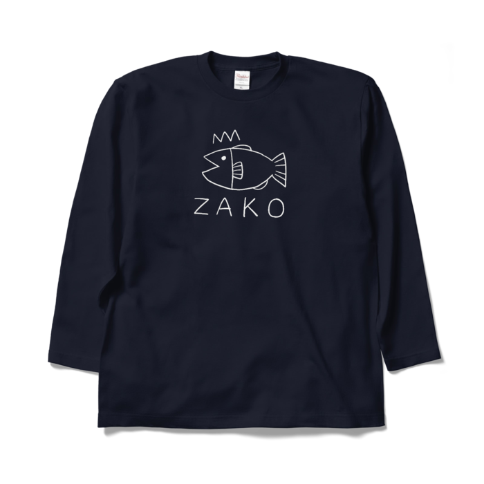 ロングスリーブTシャツ - XL - ネイビー