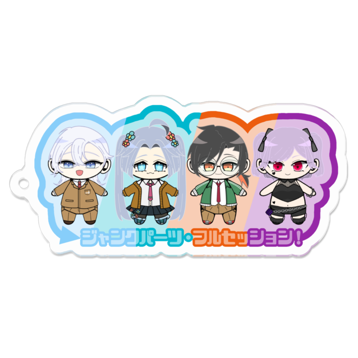 アクリルキーホルダー - 70 x 70 (mm)