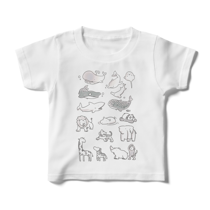 キッズTシャツ - 100cm - 正面