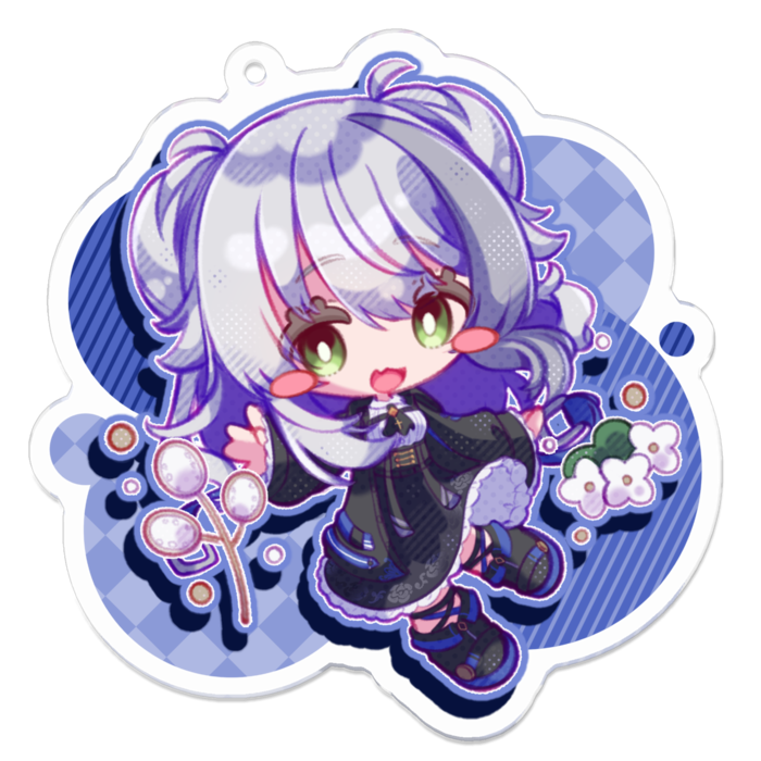 アクリルキーホルダー - 70 x 70 (mm)