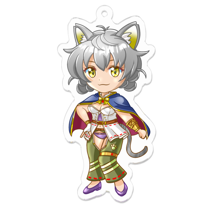 アクリルキーホルダー - 70 x 70 (mm)