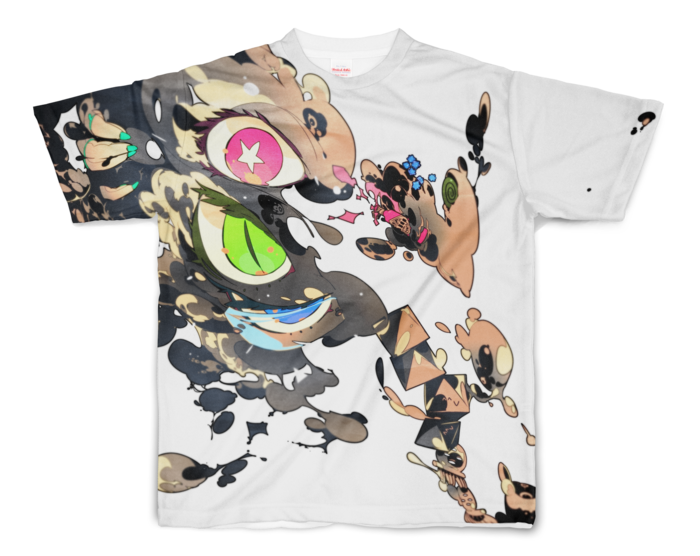 フルグラフィックTシャツ - S - 両面印刷