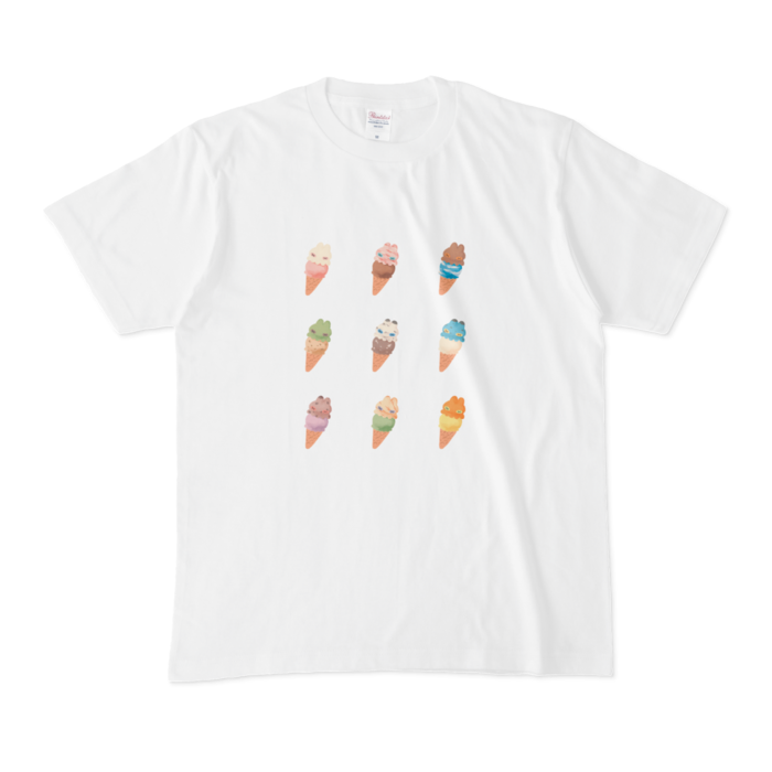 Tシャツ（ice cream) - M 