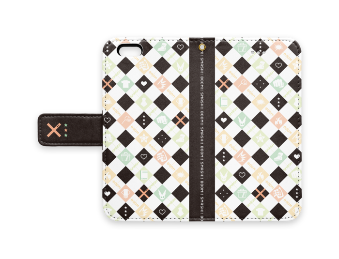 手帳型iPhoneケース - iPhone 6 / 6s - ストラップ穴 あり