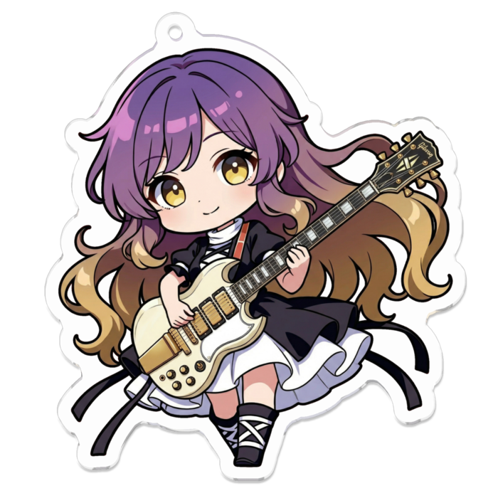 アクリルキーホルダー - 70 x 70 (mm)(キャラのみ)