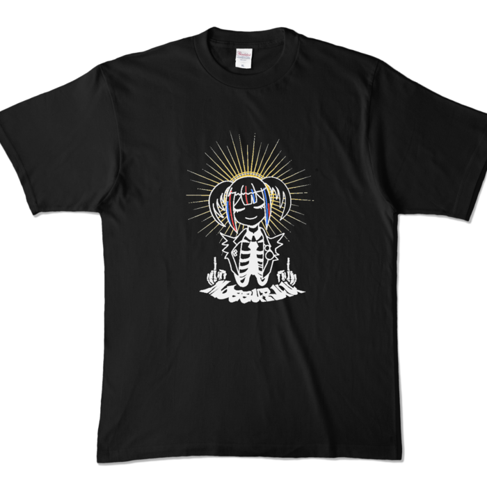 カラーTシャツ - XL - ブラック (濃色)