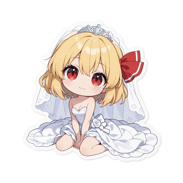 ステッカー - 100 x 100 (mm)(キャラのみ)