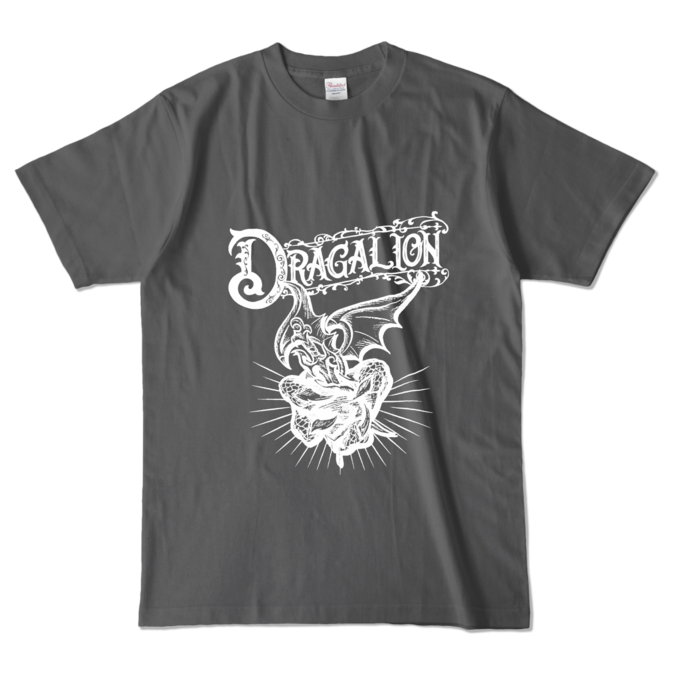 カラーTシャツ - L - チャコール （濃色）