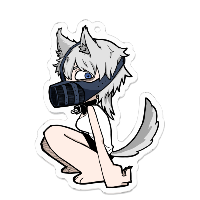 アクリルキーホルダー - 70 x 70 (mm)