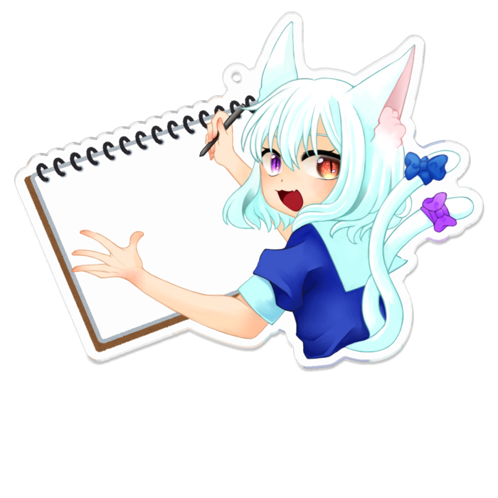 アクリルキーホルダー -100 (mm)