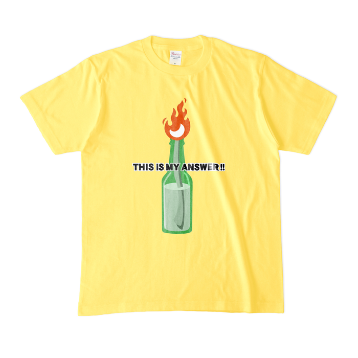 カラーTシャツ(濃色) - M - イエロー