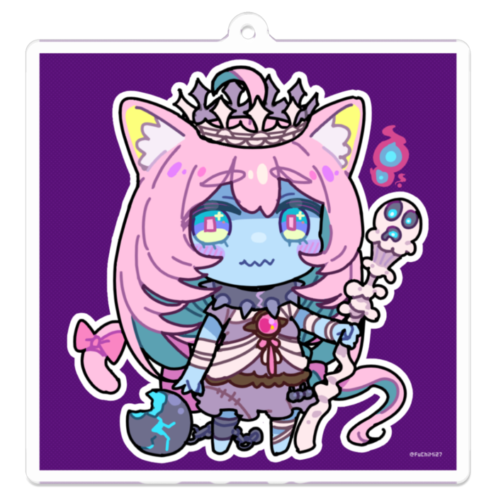 アクリルキーホルダー - 70 x 70 (mm)