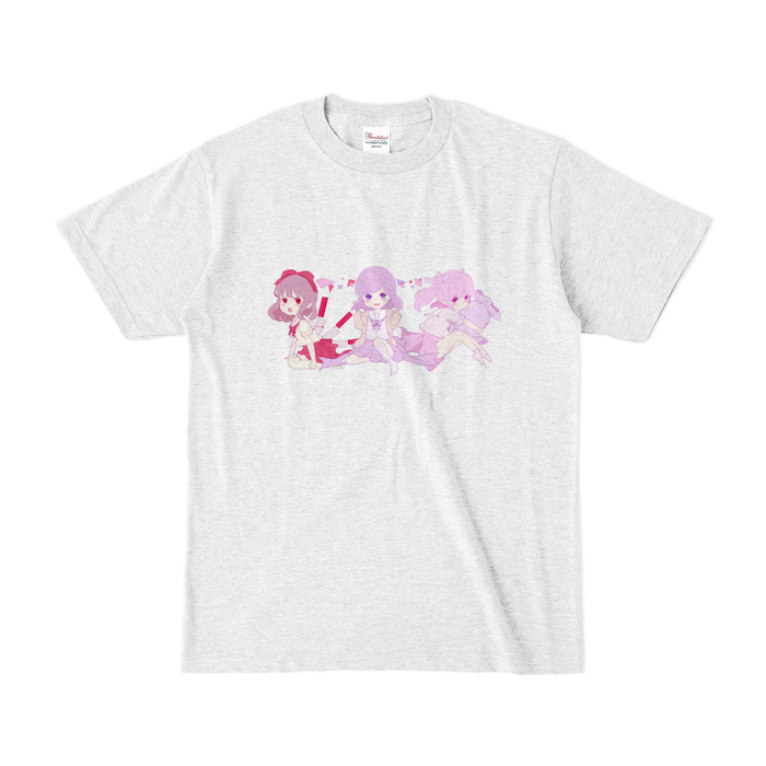 カラーTシャツ(淡色) - S - アッシュ