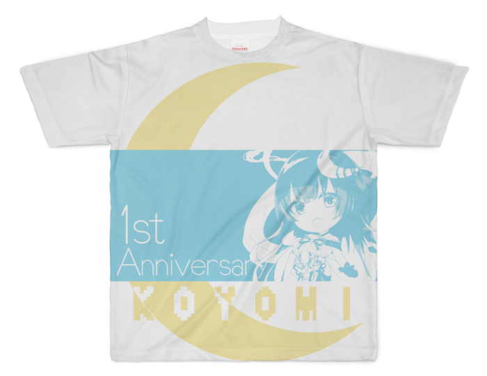 フルグラフィックTシャツ - XL - 正面印刷のみ
