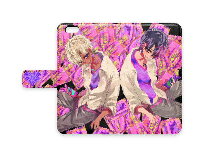 手帳型iPhoneケース - iPhone6 Plus - ストラップ穴 あり