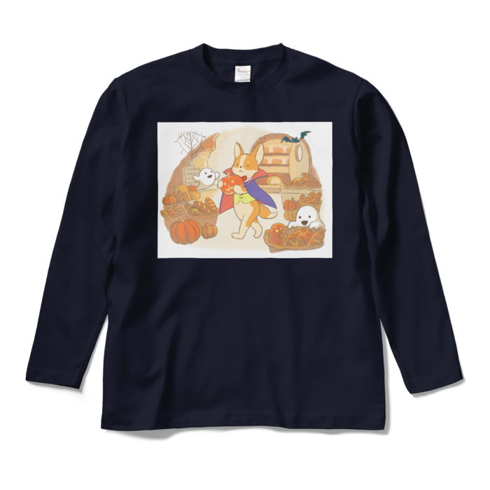 ロングスリーブTシャツ - M - ネイビー