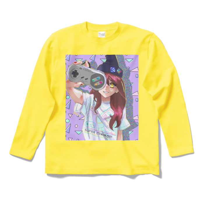 ロングスリーブTシャツ - S - イエロー