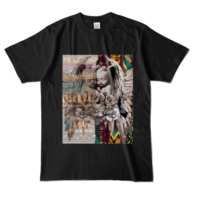 カラーTシャツ - L - ブラック (濃色)