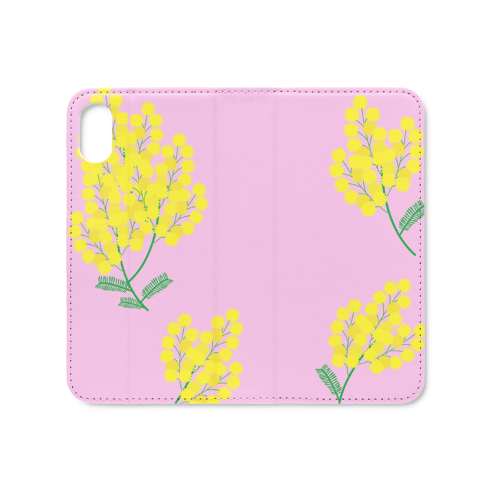 手帳型iPhoneケース（ベルトなし） - iPhone XS / X - ストラップ穴 なし