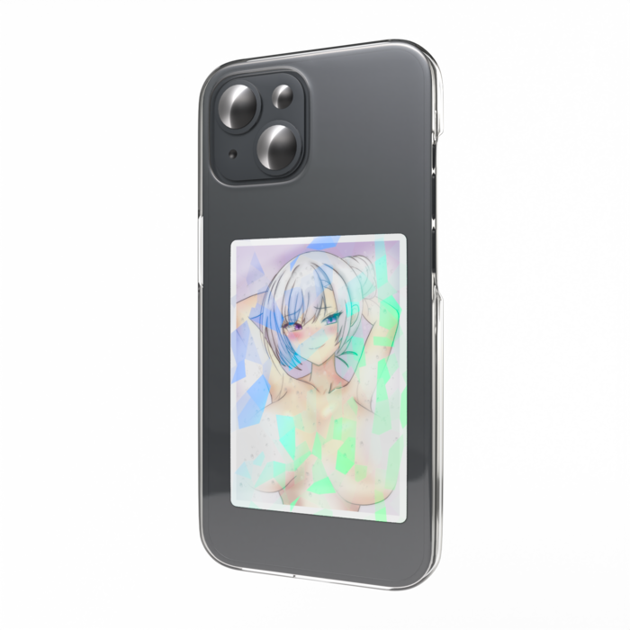 ホログラムスマホステッカー - 縦