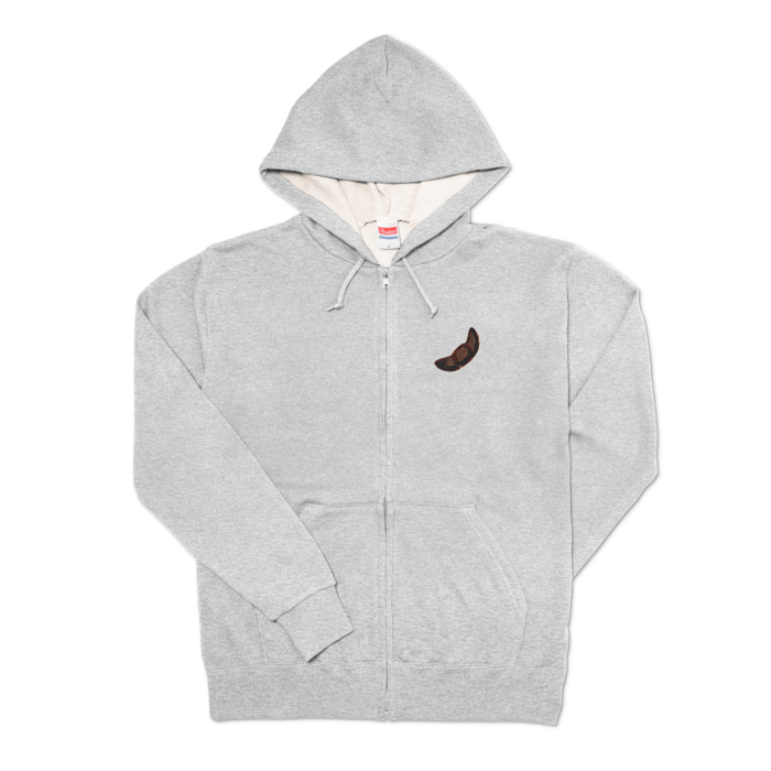 ジップパーカー - L - 杢グレー