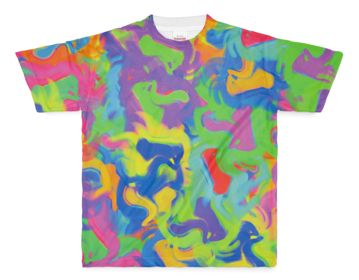 フルグラフィックTシャツ - M - 両面印刷