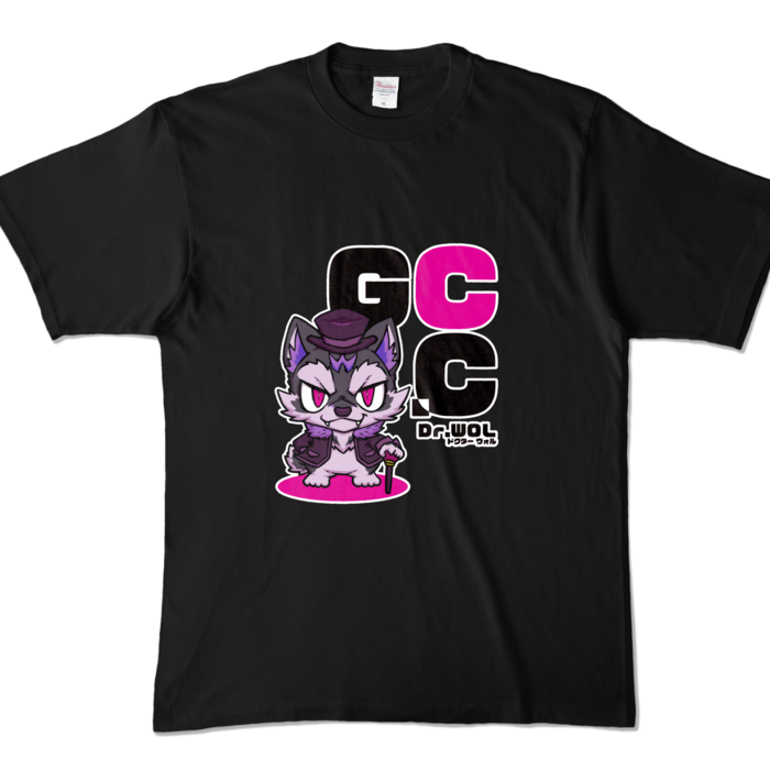 カラーTシャツ - XL - ブラック (濃色)