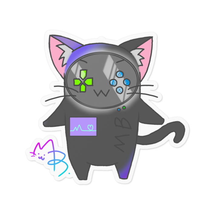 ステッカー - 100 x 100 (mm)