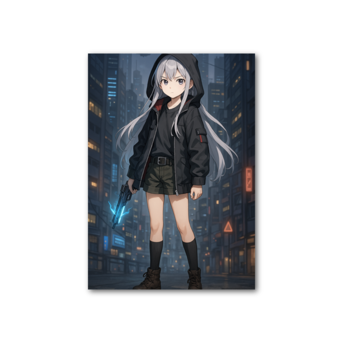 フォト風カード - 縦 - 片面