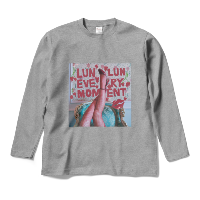 ロングスリーブTシャツ - M - 杢グレー