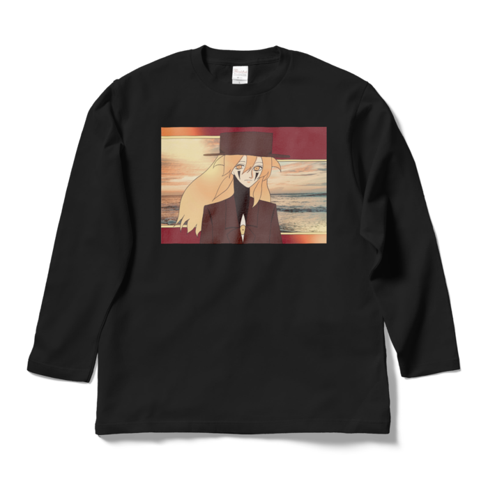 ロングスリーブTシャツ - L - ブラック