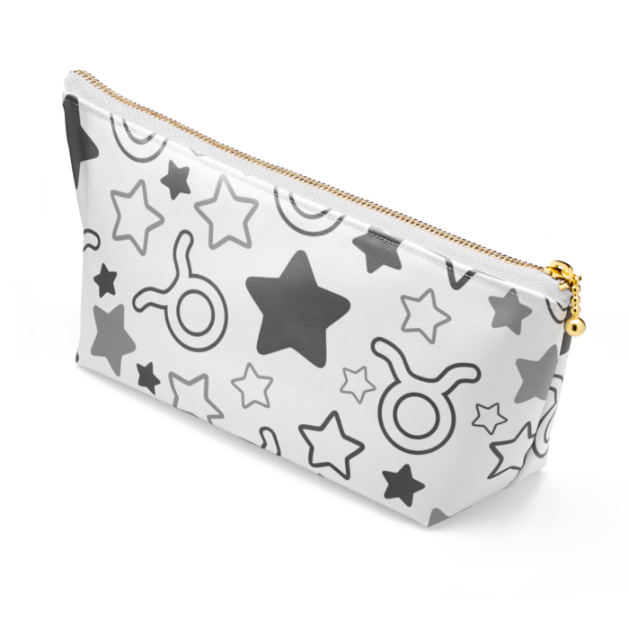 ポーチ - 長さ21.5cm / 高さ10cm - ホワイト