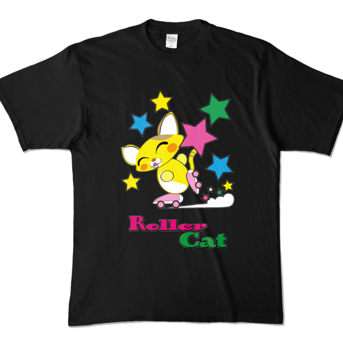 カラーTシャツ - XL - ブラック (濃色)