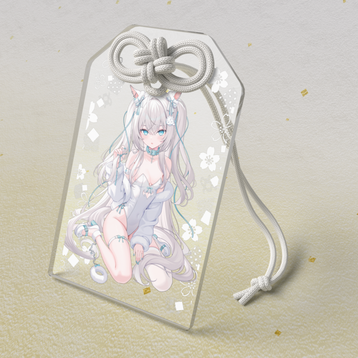 アクリルお守り - 50 × 80mm