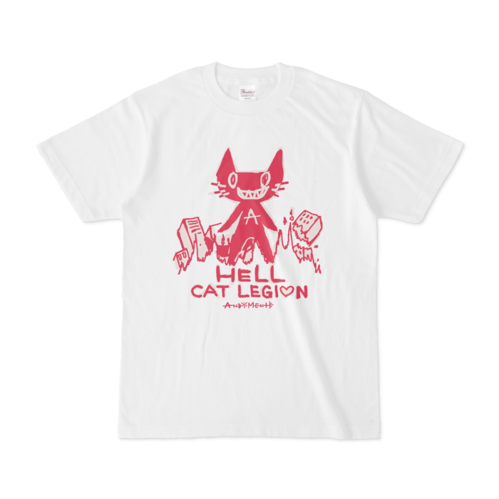 暗黒猫Tシャツ - S