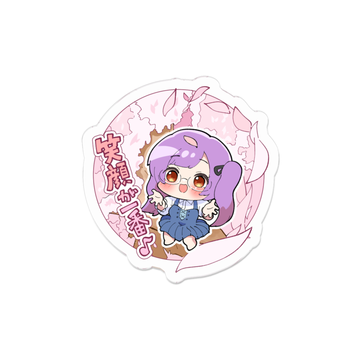 アクリルバッジ - 50 x 50 (mm)