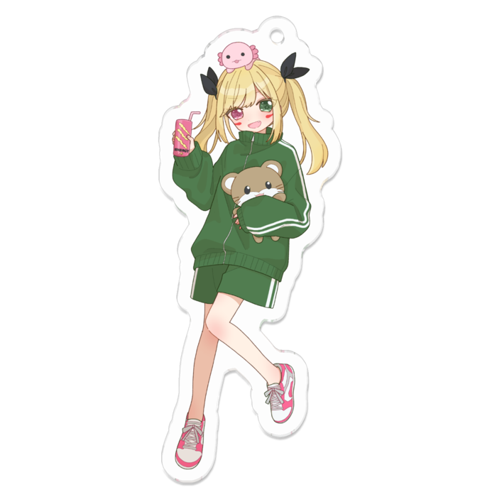 アクリルキーホルダー - 70 x 70 (mm)