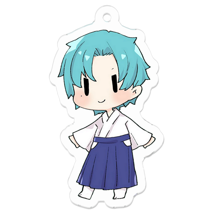 アクリルキーホルダー(コーティング) - 50 x 50 (mm)