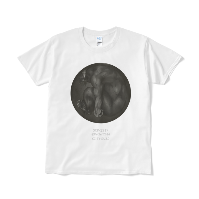SCP-2317 Tシャツ(短納期) - L - ホワイト